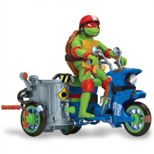 FAMOSA Moto amb figura tortugues ninja