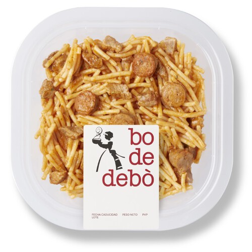 BO DE DEBÒ Fideus a la cassola