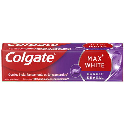 COLGATE Crema dental max white purple reveal