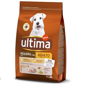 ULTIMA Comida de pollo para perro adulto 3kg