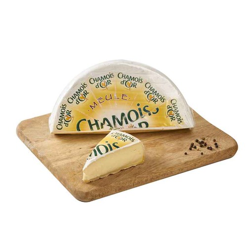 CHAMOIS D'OR Formatge Brie al tall en cunya