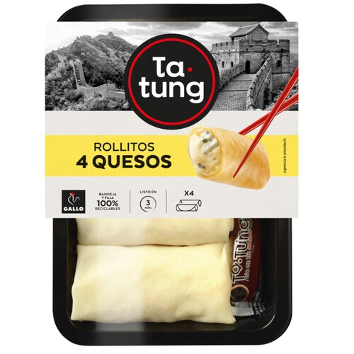 TA-TUNG Rotllets quatre formatges