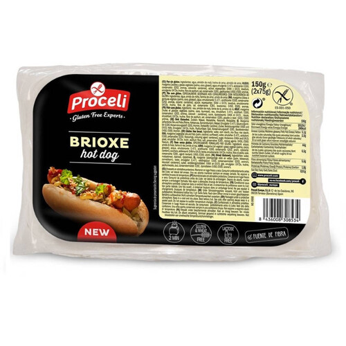 PROCELI Pa per a hot dog de brioix