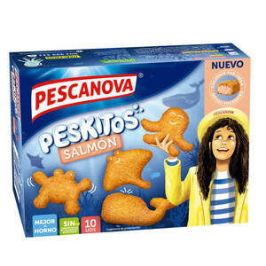 PESCANOVA Peskitos salmón empanado 0.3kg