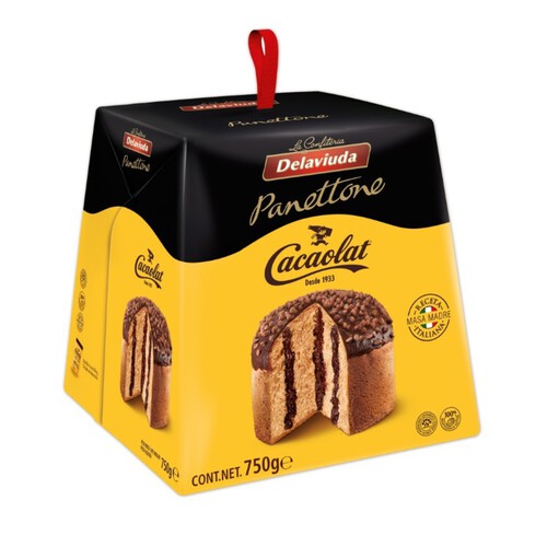 DELAVIUDA Panettone de Cacaolat