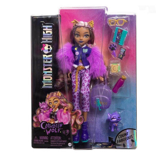 MONSTER HIGH Nina Clawdeen Wolf