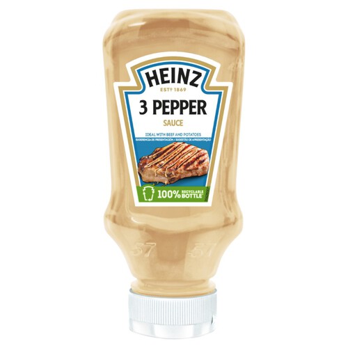 HEINZ Salsa de tres pebres