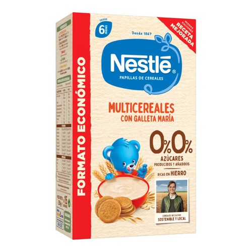 NESTLÉ Farinetes multicereals amb galeta maria