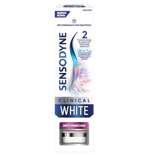 SENSODYNE Pasta dentífrica anti-taques Clinical White