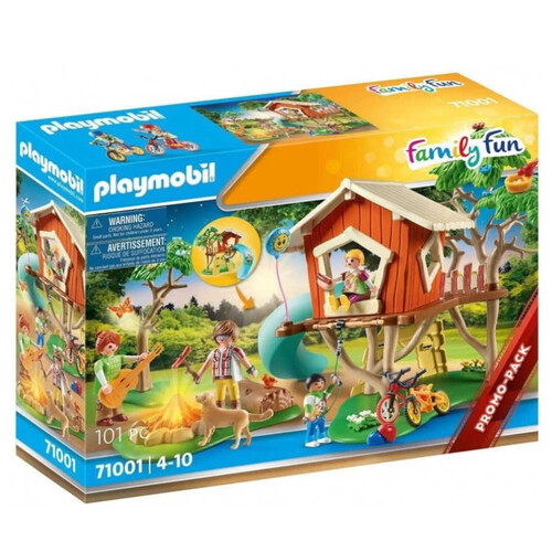 PLAYMOBIL Aventura a casa de l'arbre amb tobogan