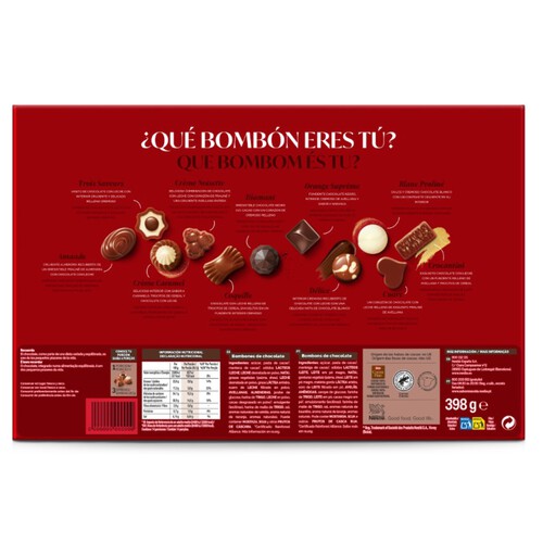 NESTLÉ CAJA ROJA Bombons assortits de xocolata