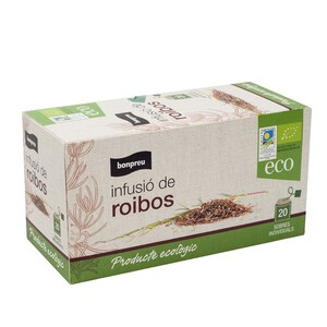 BONPREU Infusión eco de roibos 20 por envase