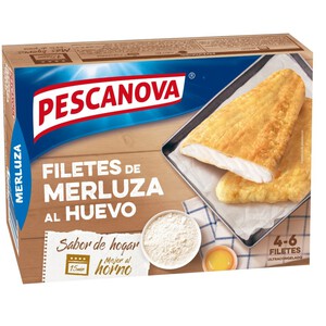 PESCANOVA Filete de merluza al huevo 0.4kg