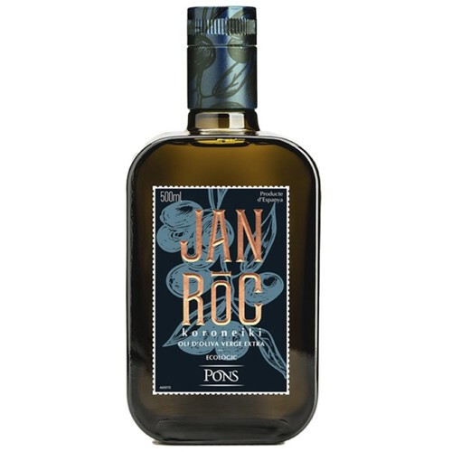 JANIROC Oli d'oliva verge extra ecològic Koroneiki