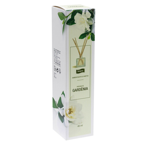 BONPREU Ambientador varetes perfum gardènia