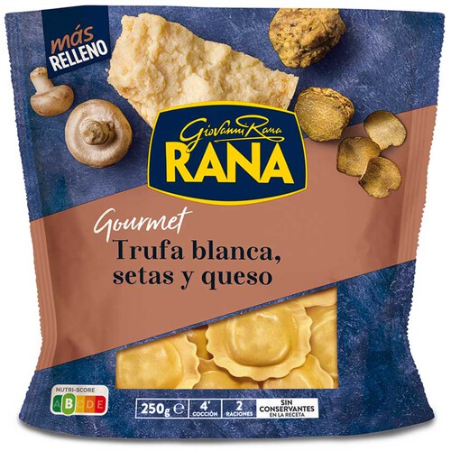 RANA Raviolis tòfona blanca,bolets i formatge