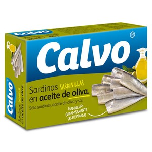 CALVO Sardinillas en aceite de oliva 0.06kg