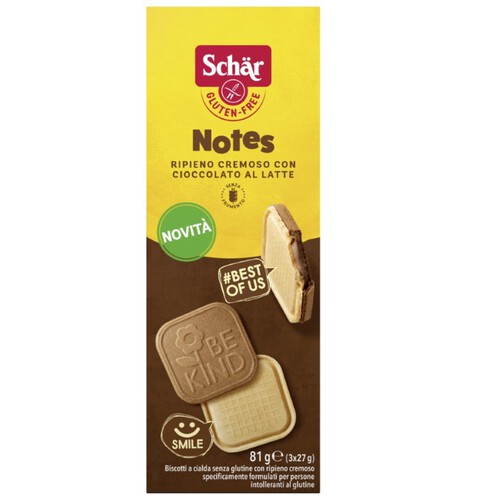 SCHÄR Galetes de xocolata amb llet sense gluten