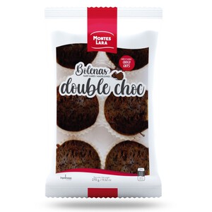 MONTES LARA Magdalenas doble chocolate 0.27kg