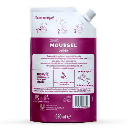 MOUSSEL Gel de bany