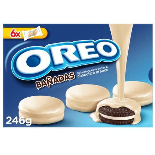 OREO Galetes de cacau farcides de crema amb xocolata blanca