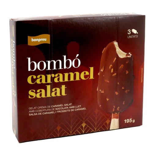 BONPREU Bombó caramel salat