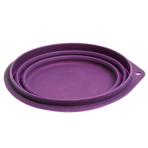 KARLIE Plato de silicona para perro de 1L 