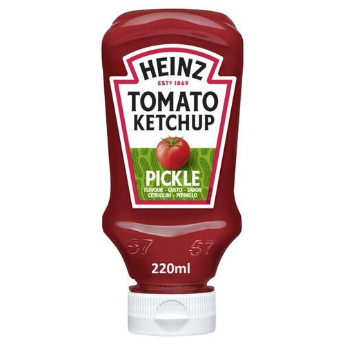 HEINZ Quètxup amb gust de cogombre