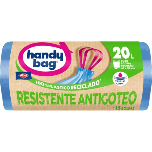 HANDY BAG Bosses escombraries antibacteris 20 L