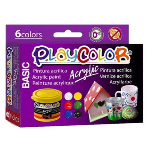 PLAYCOLOR Pintures acríliques Basic