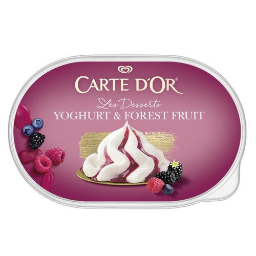 CARTE D'OR Gelat de iogurt amb fruites del bosc