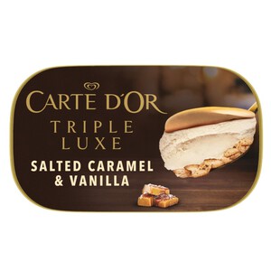 CARTE D'OR Gelat de caramel salat i vainilla 0.391kg