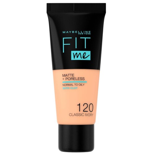 MAYBELLINE Base de maquillatge to 120 cobertura mat Fit Me