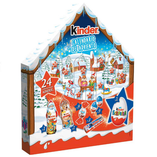 KINDER Calendari advent caseta