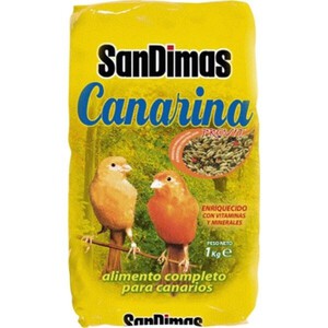 SANDIMAS Comida completa para Canarios 1kg