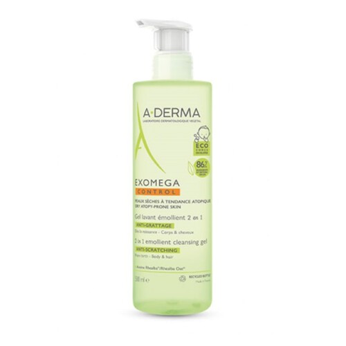 A-DERMA Gel netejador exomega 2 en 1