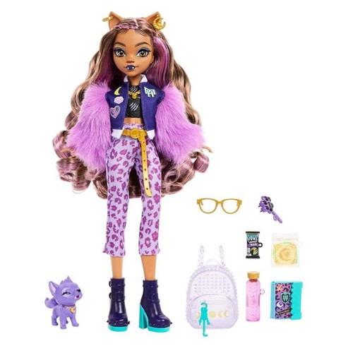 MONSTER HIGH Nina Clawdeen Wolf