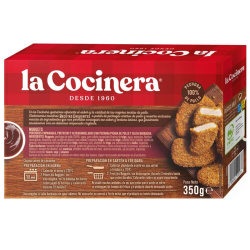 LA COCINERA Nuggets amb salsa barbacoa