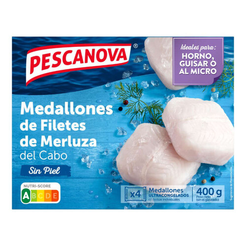 PESCANOVA Medallons de lluç del Cap sense pell