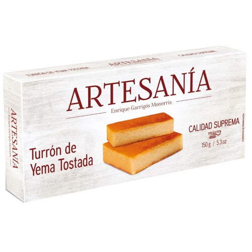 ARTESANIA Torró de crema cremada