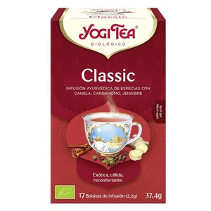 YOGI TEA Infusión classic 17 por envase