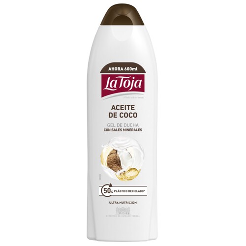 LA TOJA Gel de dutxa amb Oli de Coco