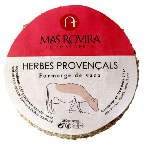 MAS ROVIRA Formatge de vaca amb herbes Km0