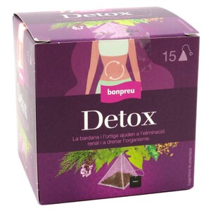 BONPREU Infusión Detox 15 por envase