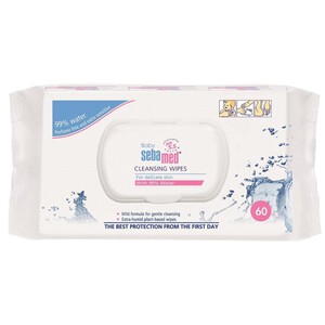 SEBAMED Toallitas húmedas bebé 60 por envase