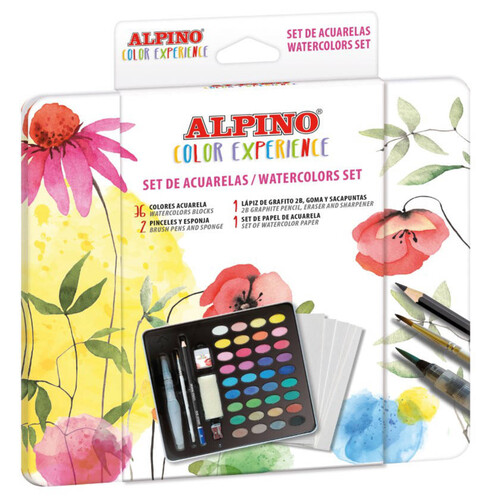 ALPINO Set d'aquarel·les Color Experience