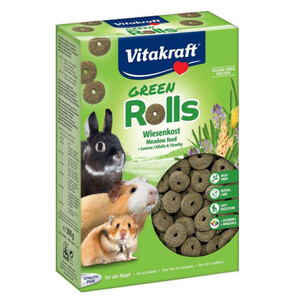 VITAKRAFT Snack de vegetales para roedores Green Rolls 0.3kg