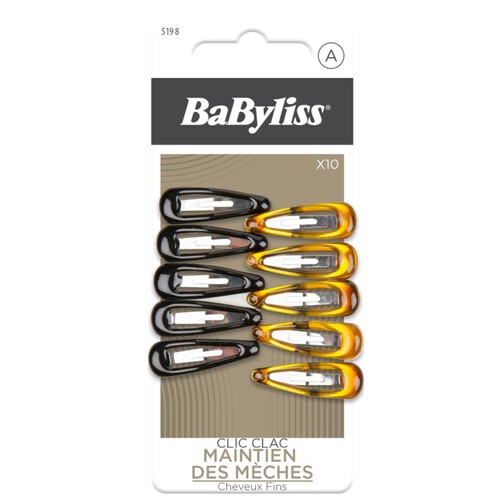 BABYLISS Clips petits per al cabell