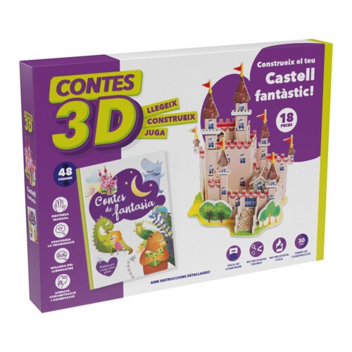 IMAGILAND Joc contes 3D amb castell fantasia