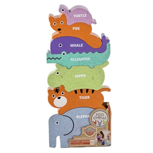 CEFA TOYS Puzle animals fusta apilable